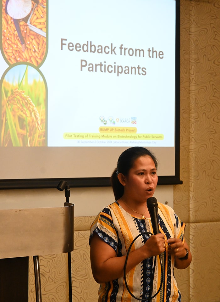 SEARCA capacitates Oriental Mindoro public servants on agribiotechnology