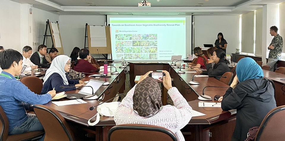 SEARCA supports vegetable biodiversity conservation