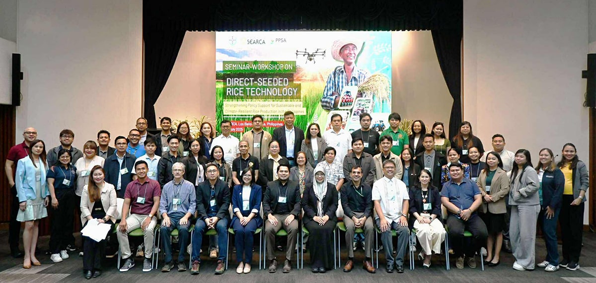 Bayer, SEARCA, and PPSA push for policy support to scale direct-seeded rice in PH