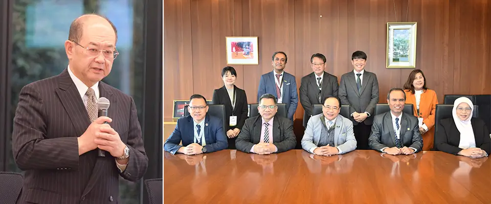 Tokyo NODAI President Prof. Dr. Fumio Eguchi welcomed the delegates
during the opening formalities.