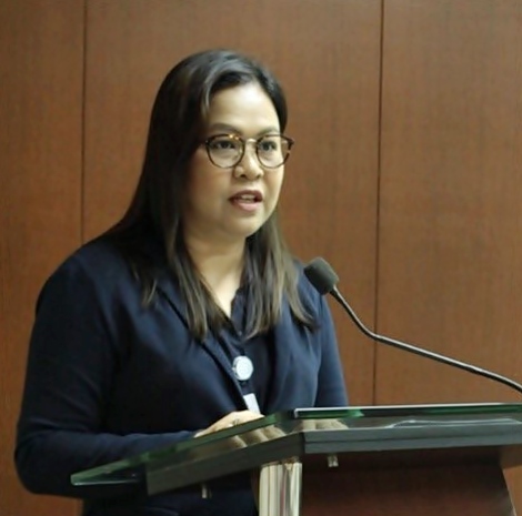 Ms. Nancy M. Landicho, SEARCA Program Specialist and Officer-In-Charge for Project Development and Technical Services, delivered the Welcome Message on behalf of Dr. Fernando C. Sanchez, Jr., Chair, SEARCA Governing Board and UPLB Chancellor.