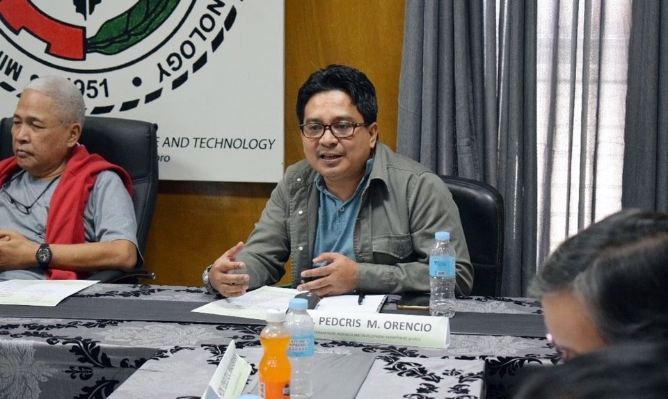 Dr. Pedcris M. Orencio, RDD Program Head, presiding over the discussions on sustainability strategies of the ISARD project