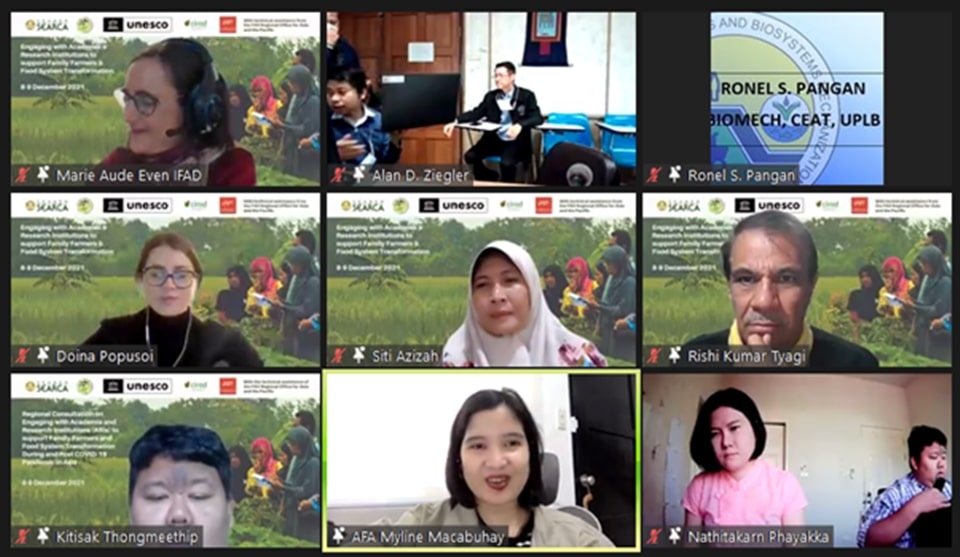 Discussants from parallel session 2.1 A on enhancing rural communities’ initiatives and development, and transfer of technologies.