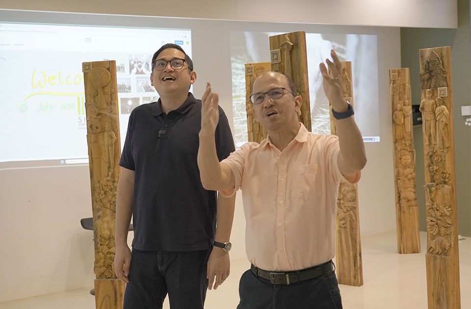 Former PH Senator Aquino apprised of SEARCA's transformation agenda