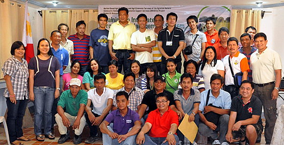 The participants of the Training on Integrated Production Management System, Vegetable Production Part held on 28 February to 1 March 2014 at the Malolos Resort Club Royale, Malolos, Bulacan.