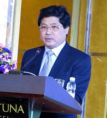 Dr. Le Quoc Doanh, Vice Minister of Vietnam&rsquo;s Ministry of Agriculture and Rural Development (MARD), expressing his thanks to SEARCA and other partners during the closing ceremonies.
