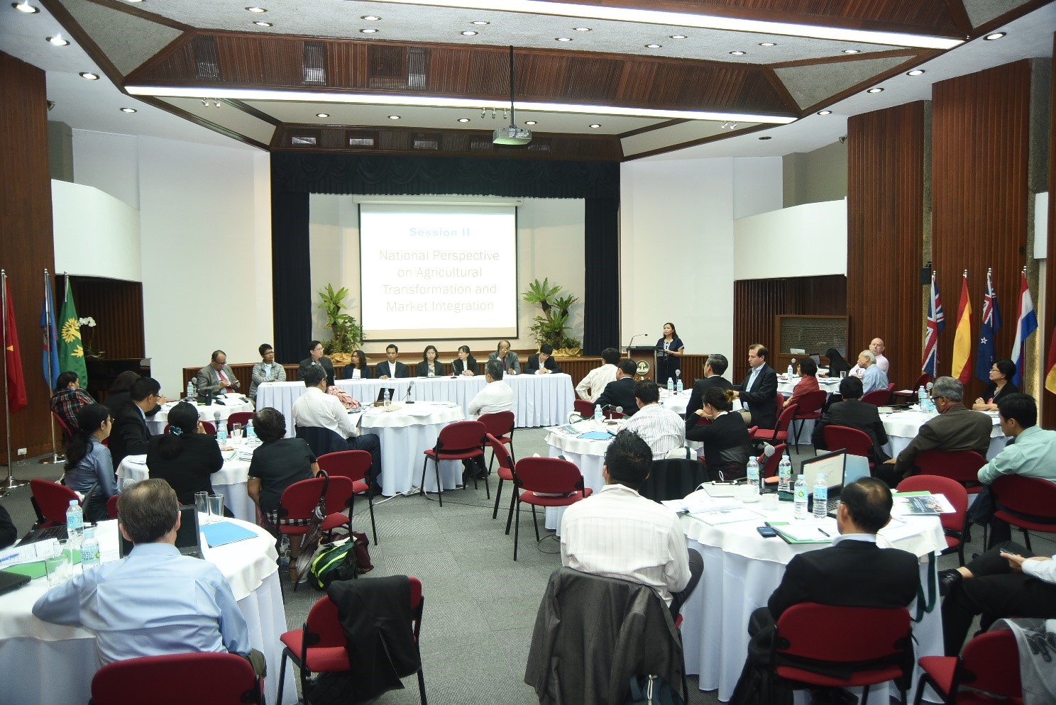 Members of the regional-level breakout group discuss important points in developing regional/ASEAN level strategic plan of action to promote small-scale rural producers (SSRPs)&rsquo; competitiveness and inclusion in regional agrifood markets.