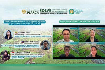 SEARCA spotlights youth-led innovations in agrifood systems