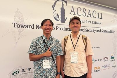 NTU-SEARCA scholar wins 3-minute thesis competition at 11th Asian Crop Science Association Conference