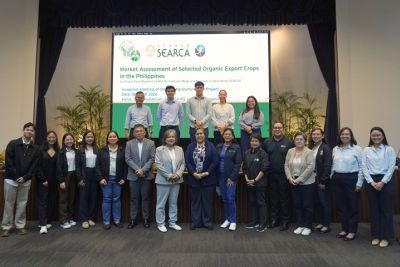 SEARCA and DA launch organic export market assessment project  in Philippines