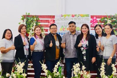 SEARCA joins the Project OSEL "Oplan School Edible Landscaping" launching
