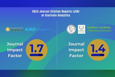 SEARCA scientific journals earn first impact factors in prestigious int'l listing