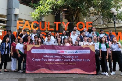 Philippine HEI faculty members gain insights on cage-free egg production in Yogyakarta, Indonesia