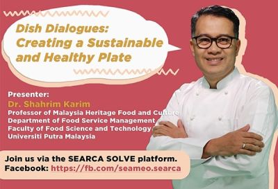 SEARCA invites you for a conversation on food