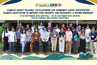 CSA advocates complete SEARCA-IIRR course on climate-smart villages